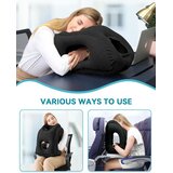 JEFDIEE Napihljiva ergonomska blazina za vrat za udobno potovanje | Shoptok.si
