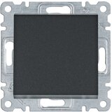 HAGER Prekidač izmjenični 10A Lumina WL0023 crni Cijene