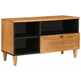 TV ormar s ladicama s policom 80 x 33 x 46 cm Čvrsto drvo manga | shoptok.hr