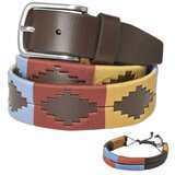 Pelpe Pasovi Colores POLO Cinturón estilo argentino Rojo Rdeča | Shoptok.si