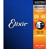Žice za električnu gitaru 12027 Custom Light, .009-.046, Nanoweb