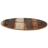  Okrugla stolna ploča 70 cm 15 - 16 mm masivno obnovljeno drvo | shoptok.hr
