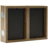  Trodijelni okvir za fotografije smeđi 22x15 cm + 2 x (10x15 cm) | shoptok.hr