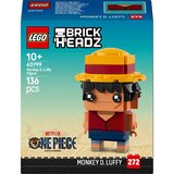 Lego One Piece - Figura Monkey D. Luffy (40799) | Shoptok.si