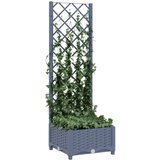  Sadilica s rešetkom tamnosiva 40 x 40 x 121 5 cm pp | shoptok.hr