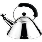 Alessi čajnik Bird 9093 / 2l / črn ročaj / indukcija / inox, (21317879)