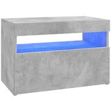Maison Chic TV omarica - TV stojalo - Televizijska omarica z LED lučkami betonsko siva 60x35x40 cm, (21702346) | Shoptok.si