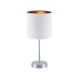 Rabalux Monica stona lampa E27 1x60W,crna/zlatno/hrom Moderna rasveta | ePonuda.com