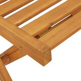  Sklopive Vrtne Stolice 6 pcs Prirodna 40 x 53 x 80 cm | shoptok.hr