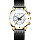 Geneva Ura HA-12143 - Črna / Zlata | Shoptok.si