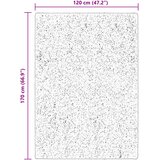  Tepih HUARTE Smeđa 120 x 170 cm 100% poliester Ravna | Shoptok.si