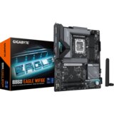 Gigabyte Mainboard Desktop B860 EAGLE WIFI6E (LGA1851, 4x DDR5 256GB, 1x PCI-E 5.0 x16x16, 2x PCI-E 4.0 x16x1, 1x M.2 PCIe 5.0, 2x M.2 PCIe 4.0, 4x SATA, 1x HDMI, 1x DP, 1x USB Type-C, 1x USB 3.2 A, 4x USB 2.0, Wi-Fi 6E, 2.5GbE LAN, ATX) - B860 EAGLE WIFI | Shoptok.si