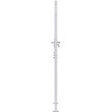  Vrtna vrata Srebrno 85 x 196 cm Nehrđajući čelik | shoptok.hr