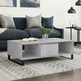 vidaXL Stolić za kavu siva boja betona 104x60x35 cm konstruirano drvo u