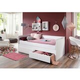 MID.YOU Mladinska Raztegljiva Postelja Timmi, Bela, 90-180x200 | Shoptok.si