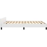  Okvir za krevet s uzglavljem bijeli 140x190 cm od umjetne kože | Eponuda.com