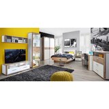 XORA Postelja Tess, Bela, Barva Hrasta, 120x200 | Shoptok.si