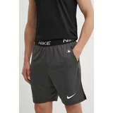 Nike Kratke hlače New York Mets moške, siva barva