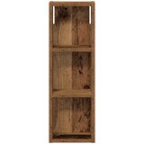 Kupaonski zidni ormarić s policom Staro drvo 20 x 10 x 60,5 cm | shoptok.hr