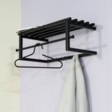 Spinder Design Crna metalna zidna vješalica s policom Marco – | shoptok.hr