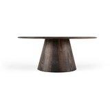Gazzda Smeđi okrugao stolić za kavu od punog hrasta ø 80 cm Mushroom – | shoptok.hr