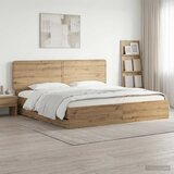 Bed Frame with Storage and Headboard Artisan Oak 180 x 200 cm Cijene