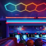  Hexagon LED tube 4 heads RGB 12V 410mm 21pcs | ePonuda.com