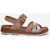 Inblu Ladies Sandals With Buckle Beige | shoptok.hr
