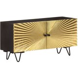 TV omarica 90x30x45 cm trden mangov les | Shoptok.si