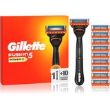 Gillette Fusion5 Power brivnik + nadomestne britvice 10 kos | Shoptok.si