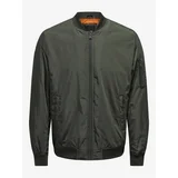 Only Dark Green Mens Bomber & SONS Joshua - Men