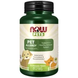 Pet Allergy Podpora proti Alergijam za Pse in Mačke NOW Pets (75 žvečilnih tablet)