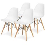  Set trpezarijskih stolica 4 kom Aurora - bela | Eponuda.com