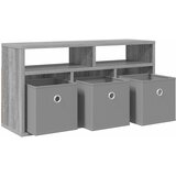  Nizak ormarić s ladicama Siva Sonoma 72 x 22,5 x 38 cm | shoptok.hr