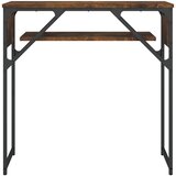 Konzolni stol s policama boja hrasta 75 x 30 x 75 cm drveni | Eponuda.ba