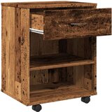 vidaXL Rolo ormarić staro drvo 46x36x59 cm izrađeno drvo | shoptok.hr