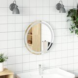  LED kupaonsko ogledalo s ogledalom *Transparent*an Ø 50 cm Cijene
