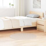  Protuklizni Shaggy Tepih Krema 90 x 90 cm PP | shoptok.hr