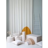 Wigiwama Kremno bel otroški tabure iz rebrastega žameta Rainbow – | Shoptok.si