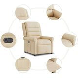  Naslanjač iz krem blaga | Shoptok.si