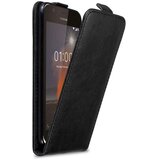 Cadorabo Ohišje, združljivo z Nokia 1 2018 v nočna črna - Zaščitni ovitek v obliki flipa z magnetnim zapiranjem, (20562582) | Shoptok.si