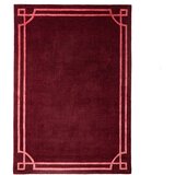 Flair Rugs Bordo rdeča ročno tkana volnena preproga 160x230 cm Gatsby – | Shoptok.si