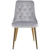 Venture Home Velvet blagovaonska stolica, siva, set od 2 | shoptok.hr