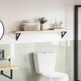 Stolna ploča 120x20x4 cm pravokutna od masivnog drva bagrema | shoptok.hr