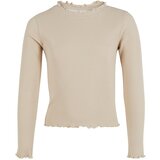 Urban Classics Girls' ribbed long-sleeved T-shirt beige Cijene