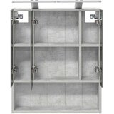  Kopalniška ogledalna omara Betonsko siva 60 x 14.5 x 70 cm, (5000233099) | Shoptok.si