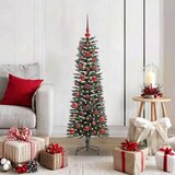 vidaXL Umestno božično drevo med 150 LED Zelena 40,5 x 40,5 x 120 cm | Shoptok.si