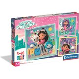 Clementoni Gabi kućica za lutke 3x48 kom Super Color puzzle - | shoptok.hr