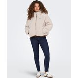 Only Prehodna jakna 'ONLMARIA' karamel / volneno bela | Shoptok.si
