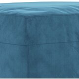  3-dijelni set sofa s jastucima plavi baršunasti | shoptok.hr